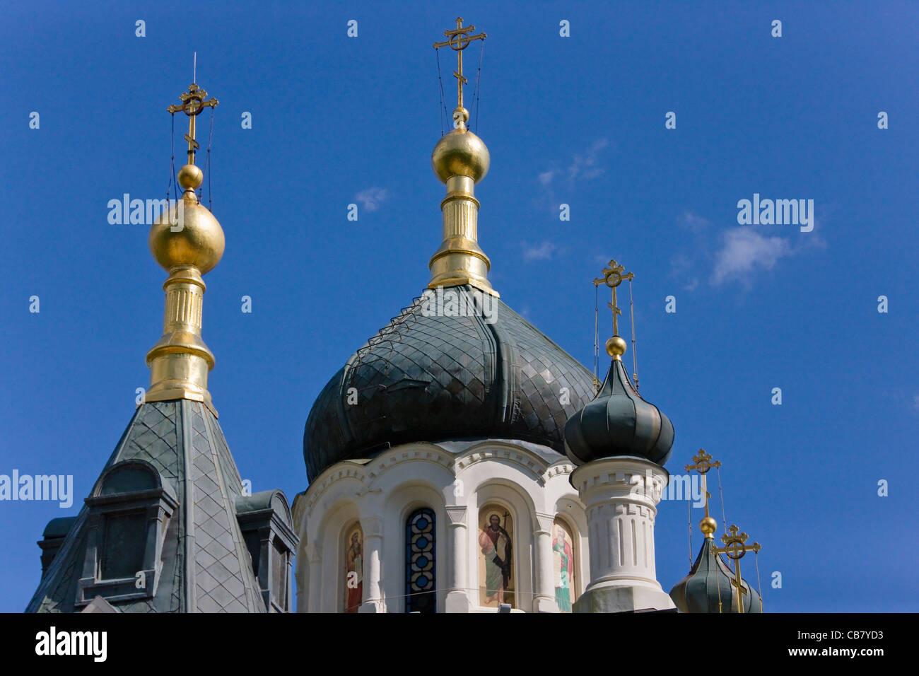 Chiesa della Resurrezione di Cristo, Foros, Crimea, Ucraina Foto Stock