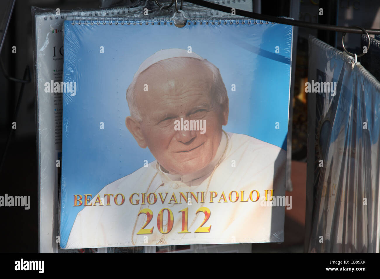 2012 i calendari per la vendita in Roma Foto Stock