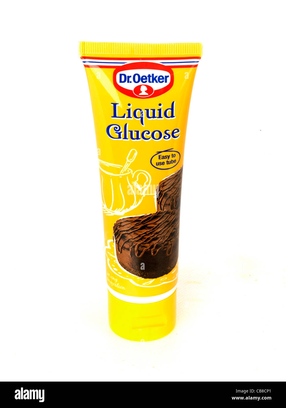 Tubo di glucosio liquido Foto Stock