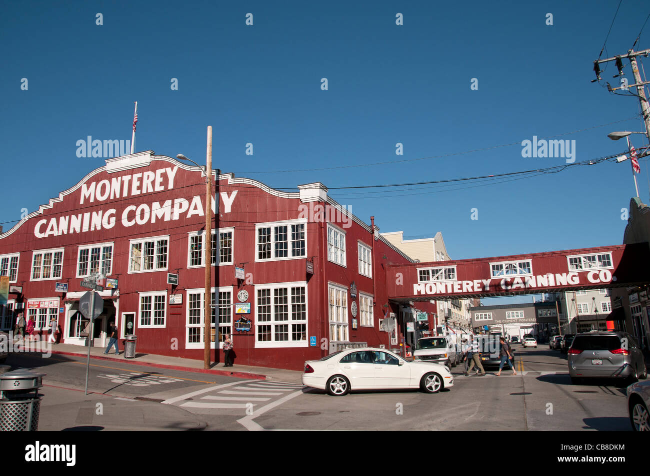 Monterey Canning Company California Port Harbour USA American Stati Uniti d'America Foto Stock
