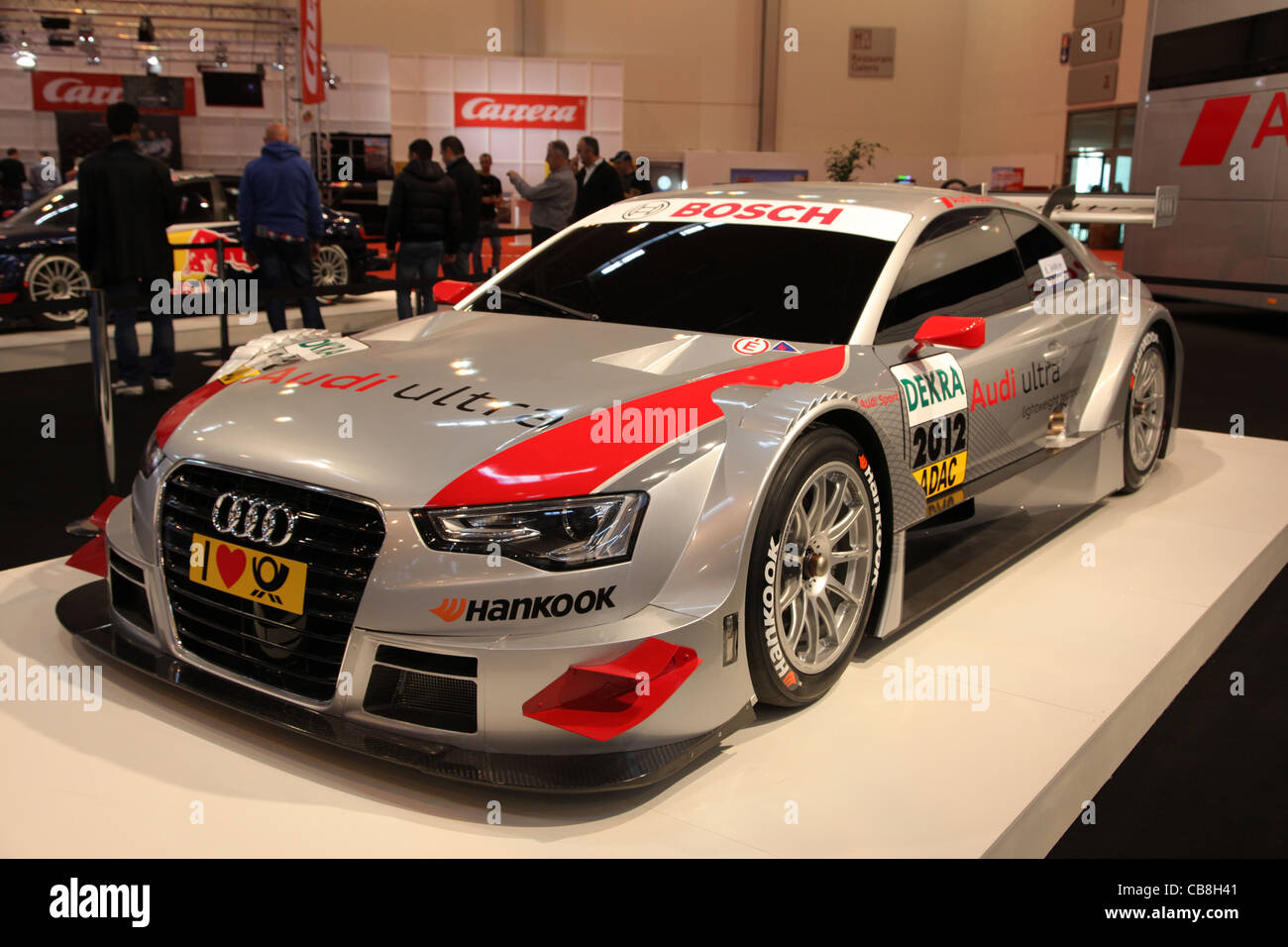 Audi A5 DTM R17 mostrato al Motor Show di Essen di Essen, in Germania, il 29 novembre 2011 Foto Stock