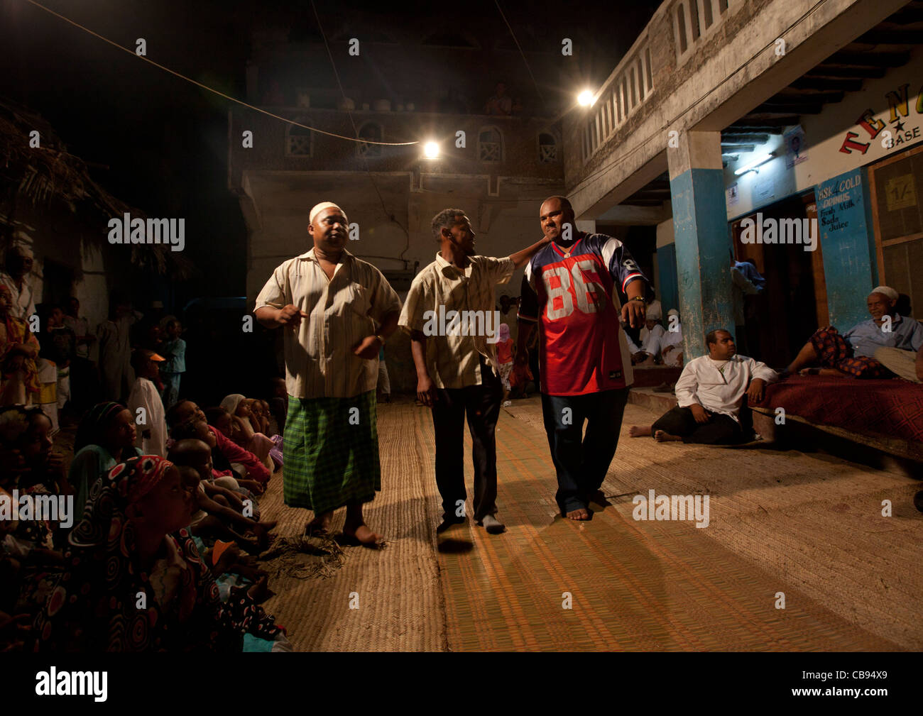 Lamu Kenya Africa swahili Foto Stock