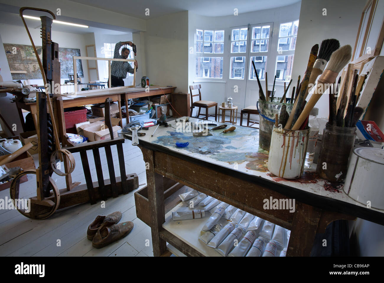 Cristo College di Cambridge, Regno Unito Foto Stock