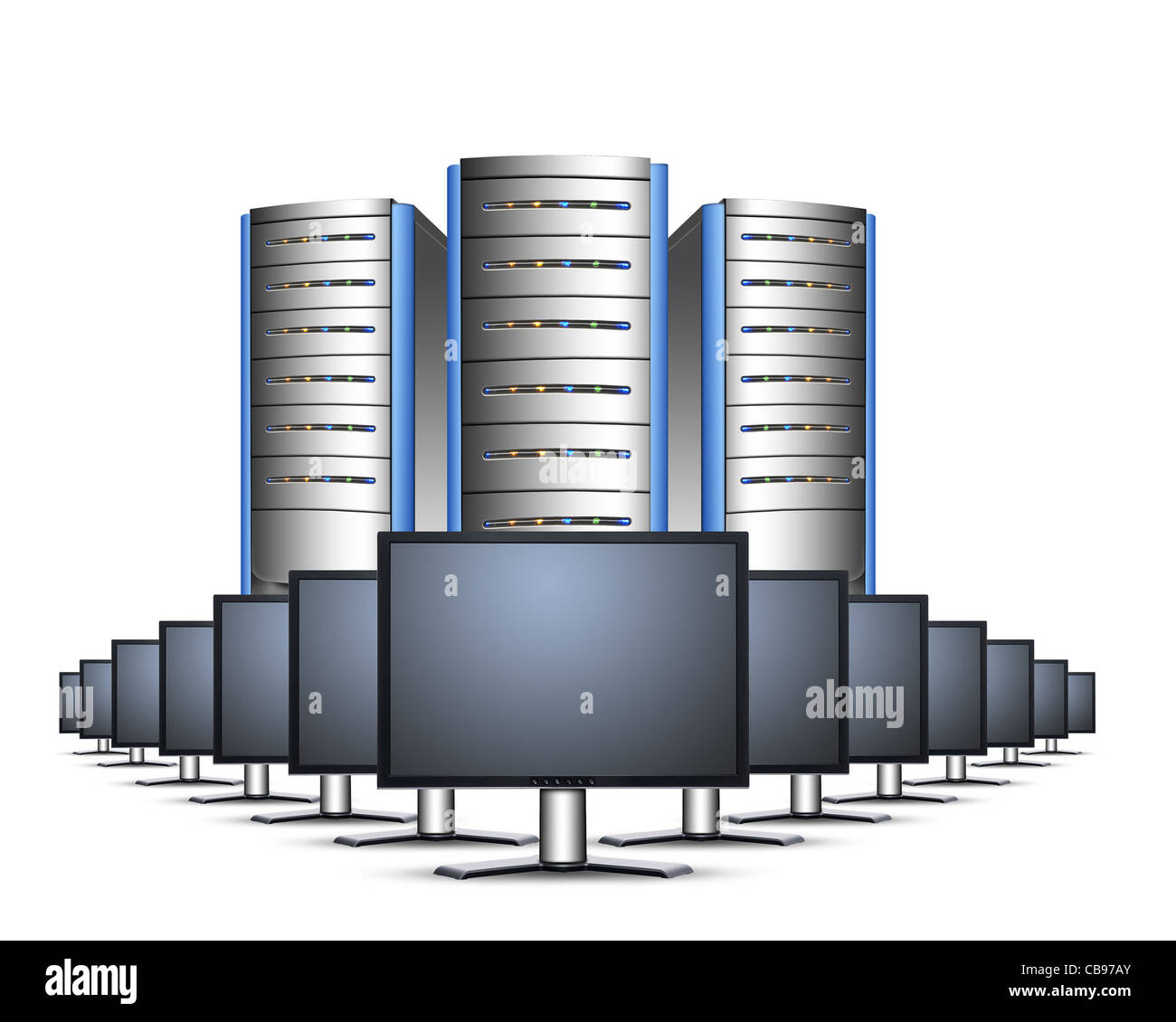 Networking Foto Stock