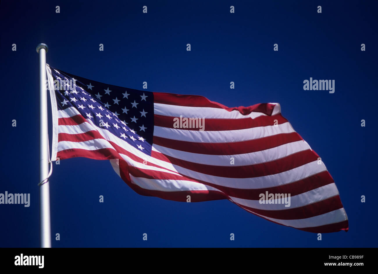 Bandiera nazionale / colori - Stati Uniti d'America. Foto Stock