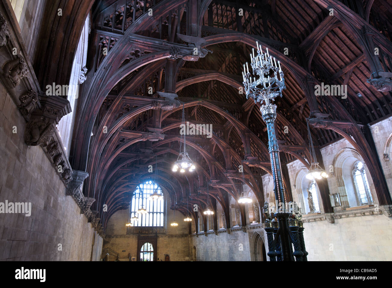 Westminster Hall di Londra, Regno Unito Foto Stock