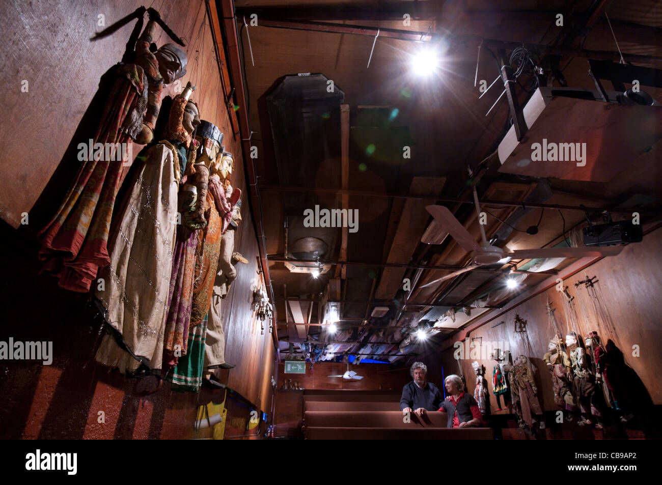 Il fantoccio Barge, Londra Foto Stock