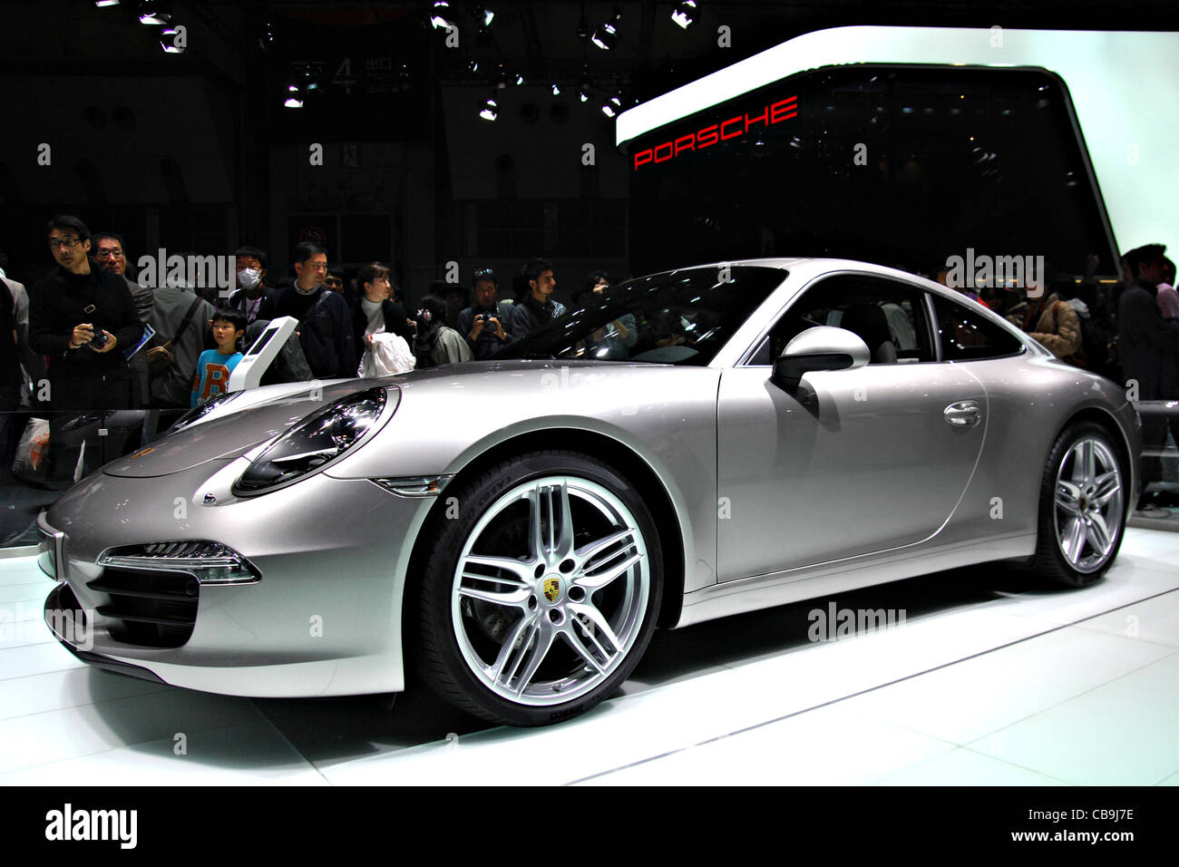 Porsche 911 al Tokyo Motor Show 2011 Foto Stock