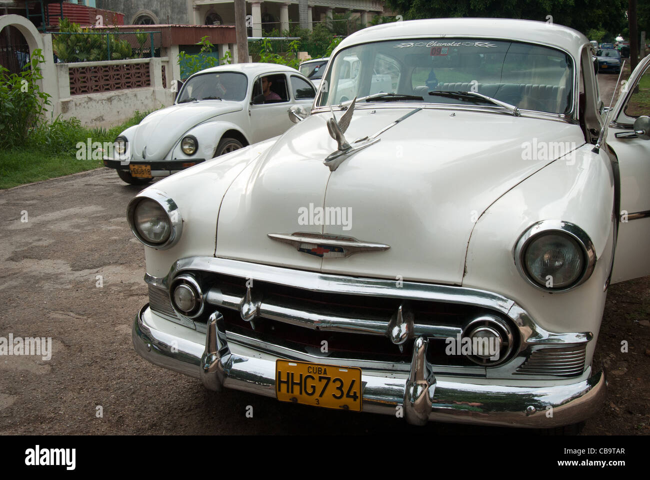 Chevrolet, vecchia vettura americana Havana Cuba Foto Stock