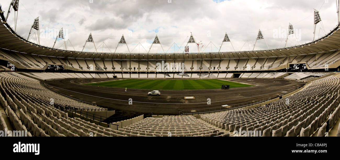 Luglio 2012.Londra Inghilterra. L'interno del 2012 Giochi Olimpici arena. Foto Stock