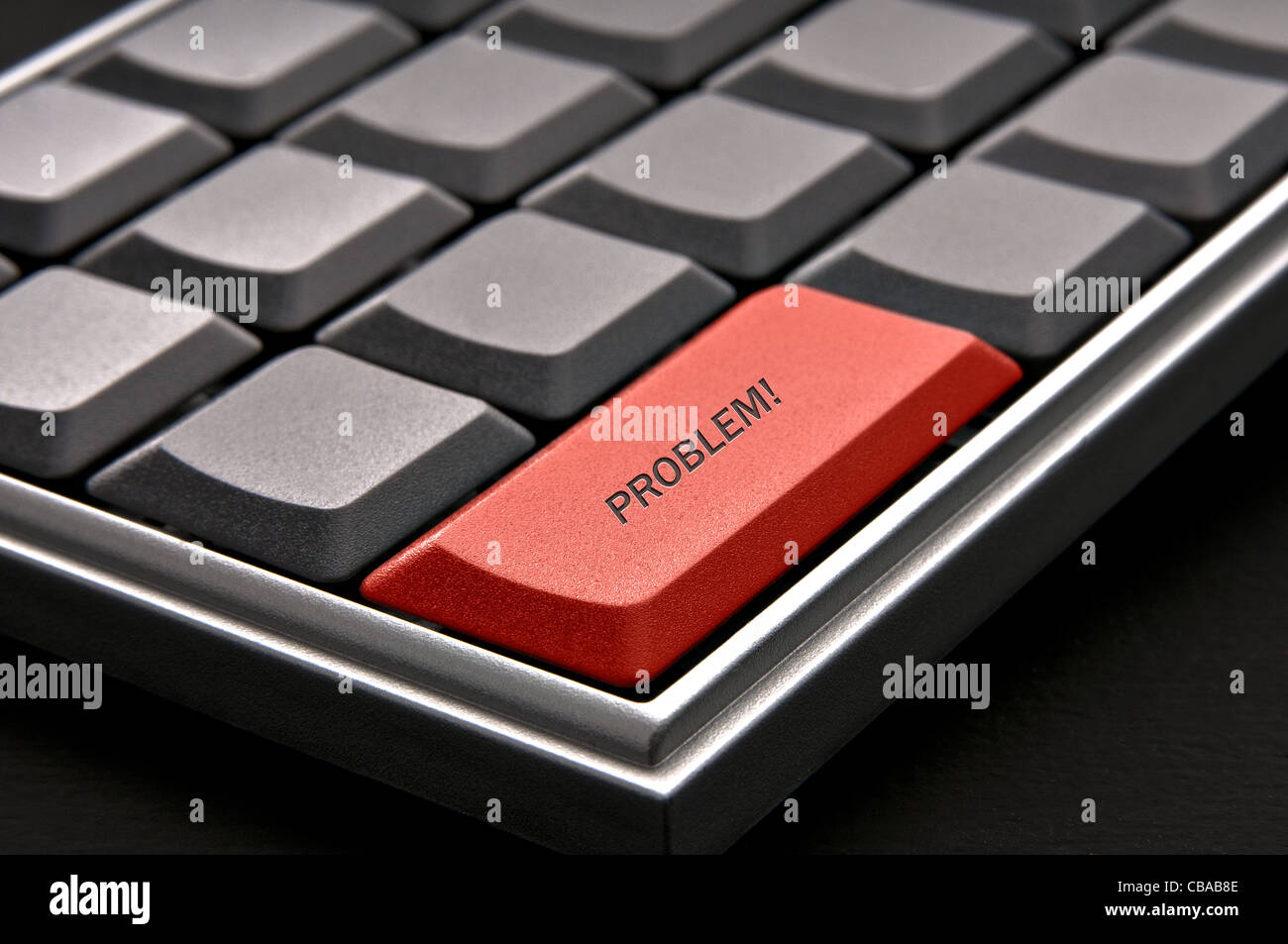 Segnalazione di un problema Foto Stock