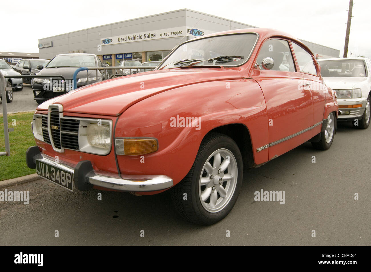 Saab 96 classiche svedese auto automobili svezia Foto Stock