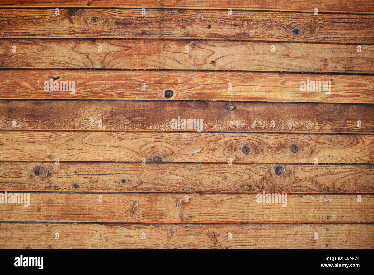 Pannello di legno con parete nodoso doghe in legno Foto stock - Alamy