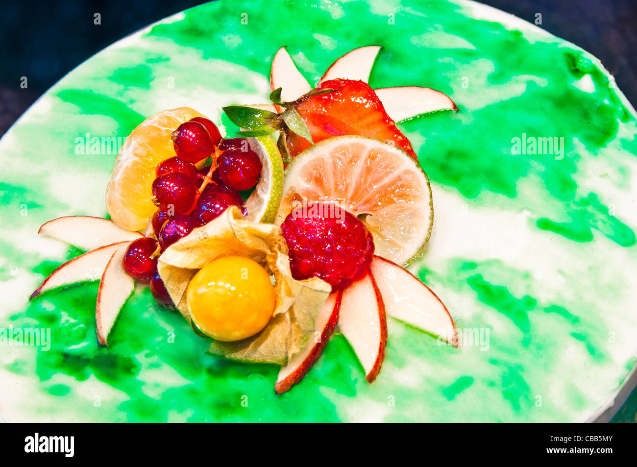 Parigino pasticceria francese Foto Stock