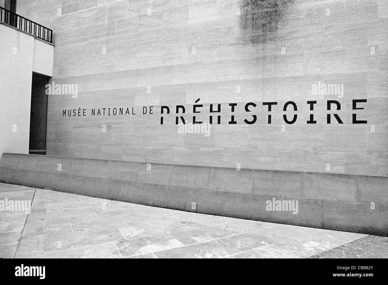 Musée national de Préhistoire Foto Stock