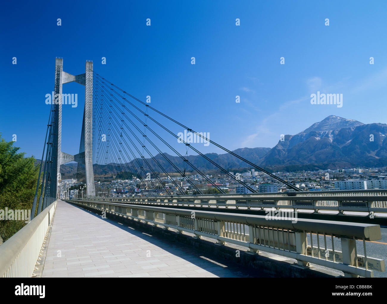 Chichibu Park Bridge, Chichibu, Saitama, Giappone Foto Stock