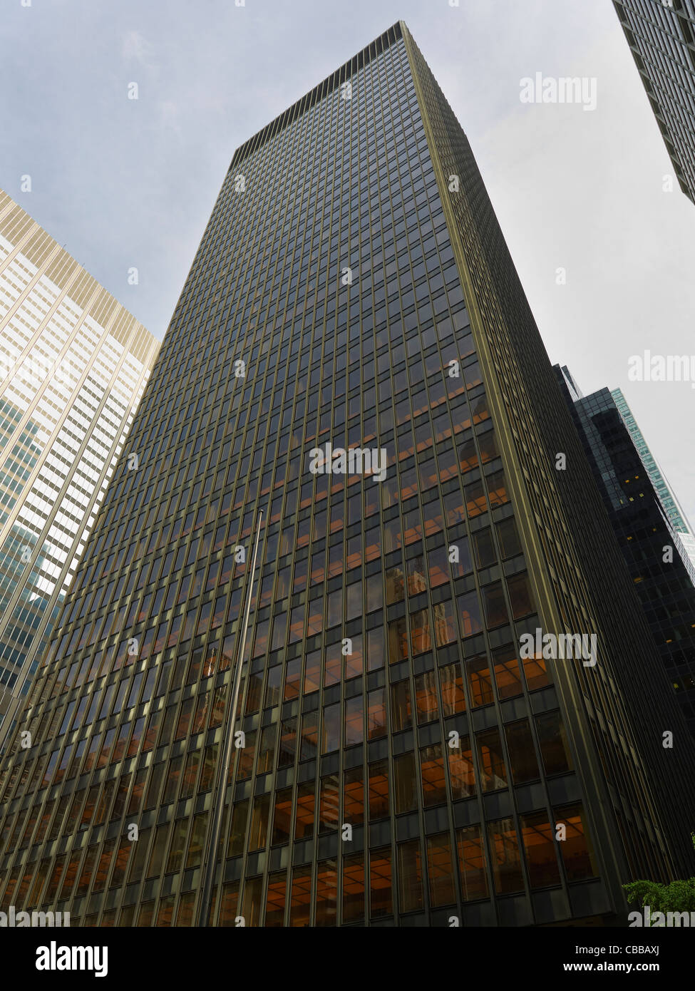 Seagram Building, New York Foto Stock