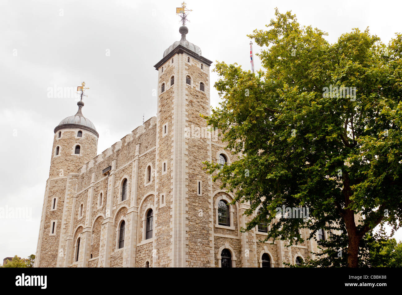 La Torre Bianca presso la Torre di Londra. Foto Stock