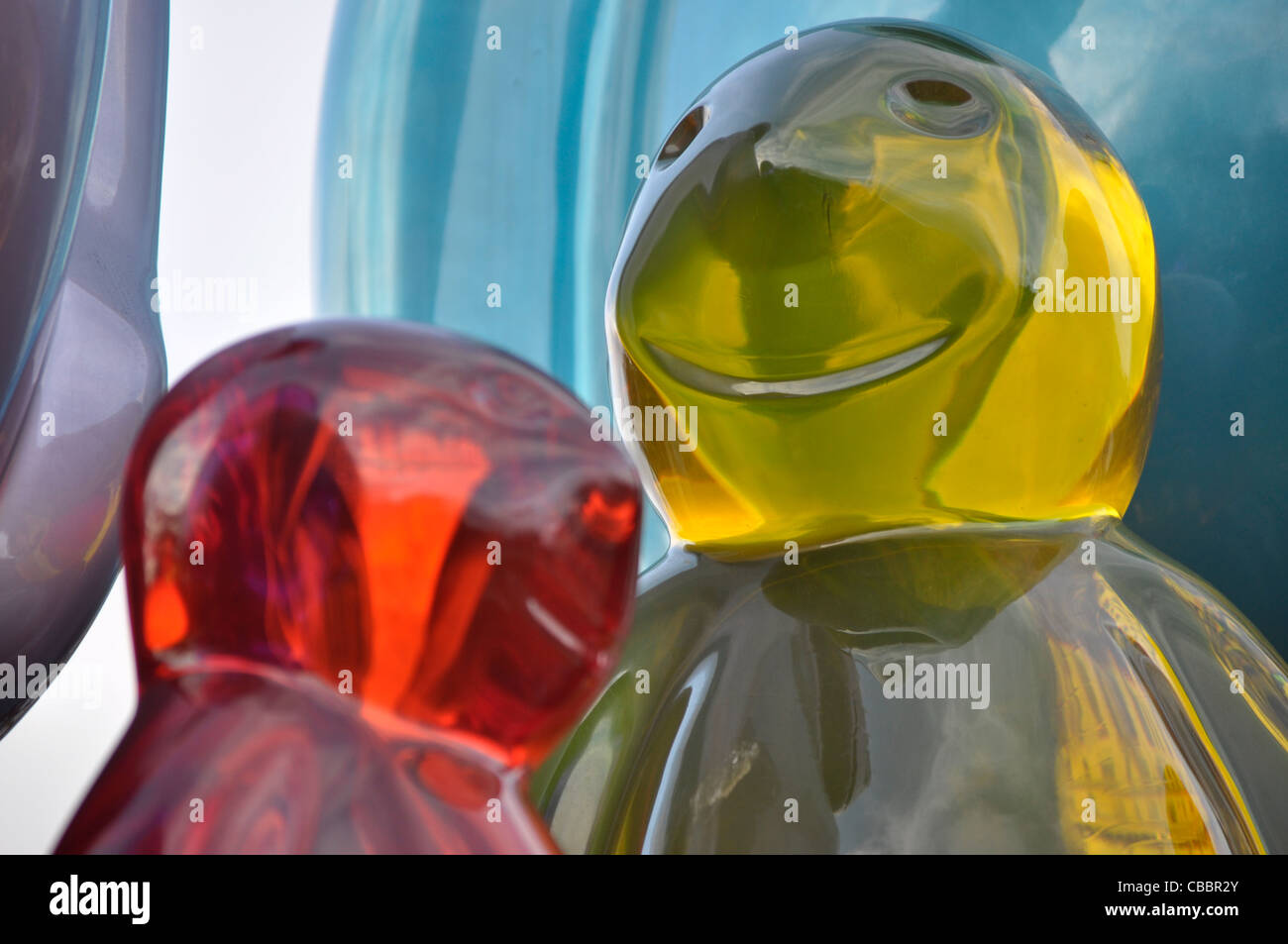 Mauro perucchetti jelly baby family Foto Stock