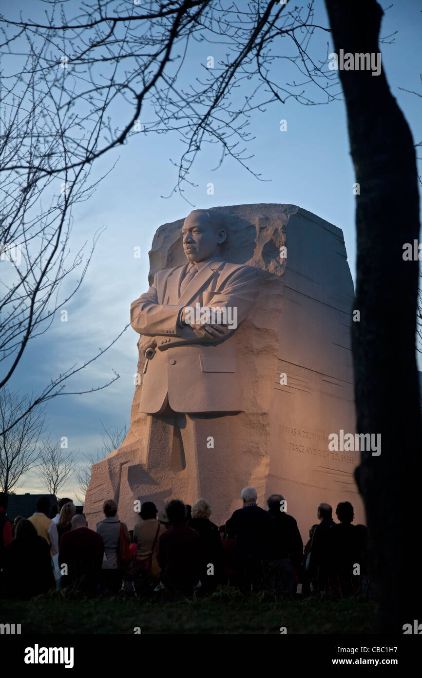 Washington, DC - il Martin Luther King Jr. Memorial. Foto Stock