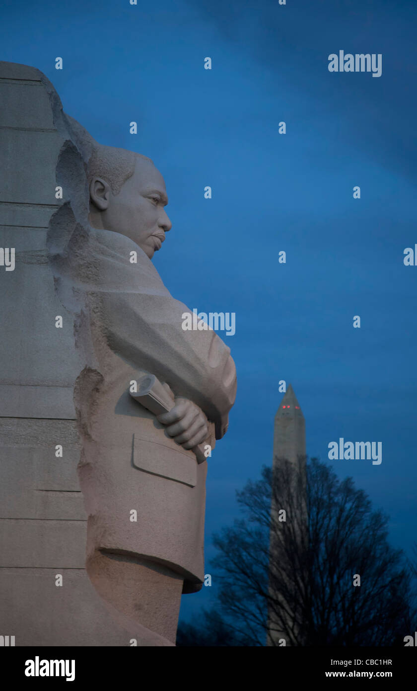 Washington, DC - il Martin Luther King Jr. Memorial. Foto Stock