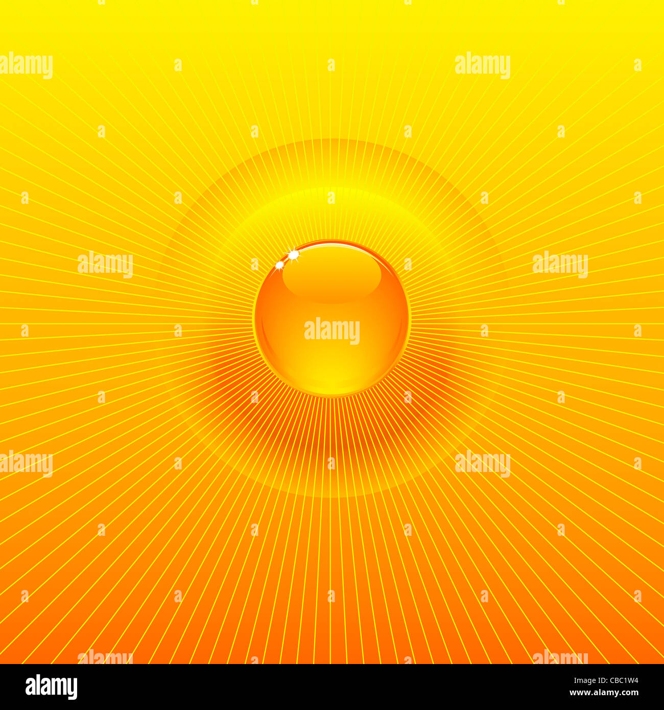 Molto luminosa e soleggiata di energia solare presentazione di sfondo Foto Stock