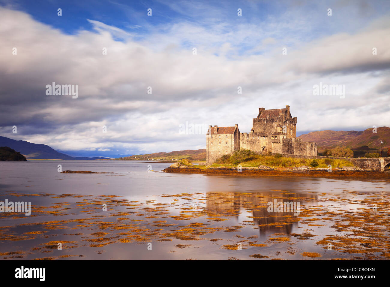 Eilean Donan Castle Highland Scozia Scotland Foto Stock
