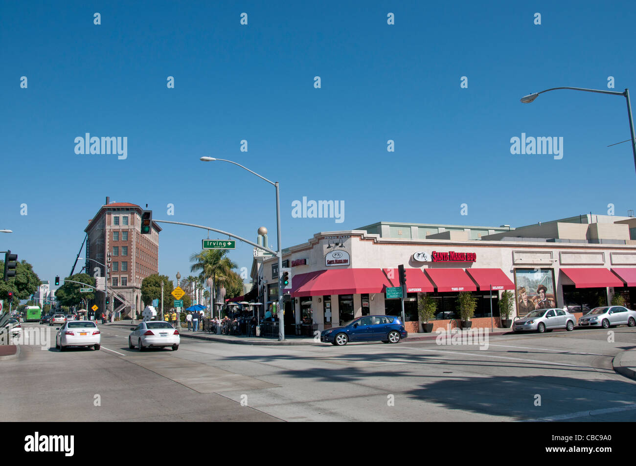 Culver City Hotel Flatiron Building California Stati Uniti Los Angeles Foto Stock