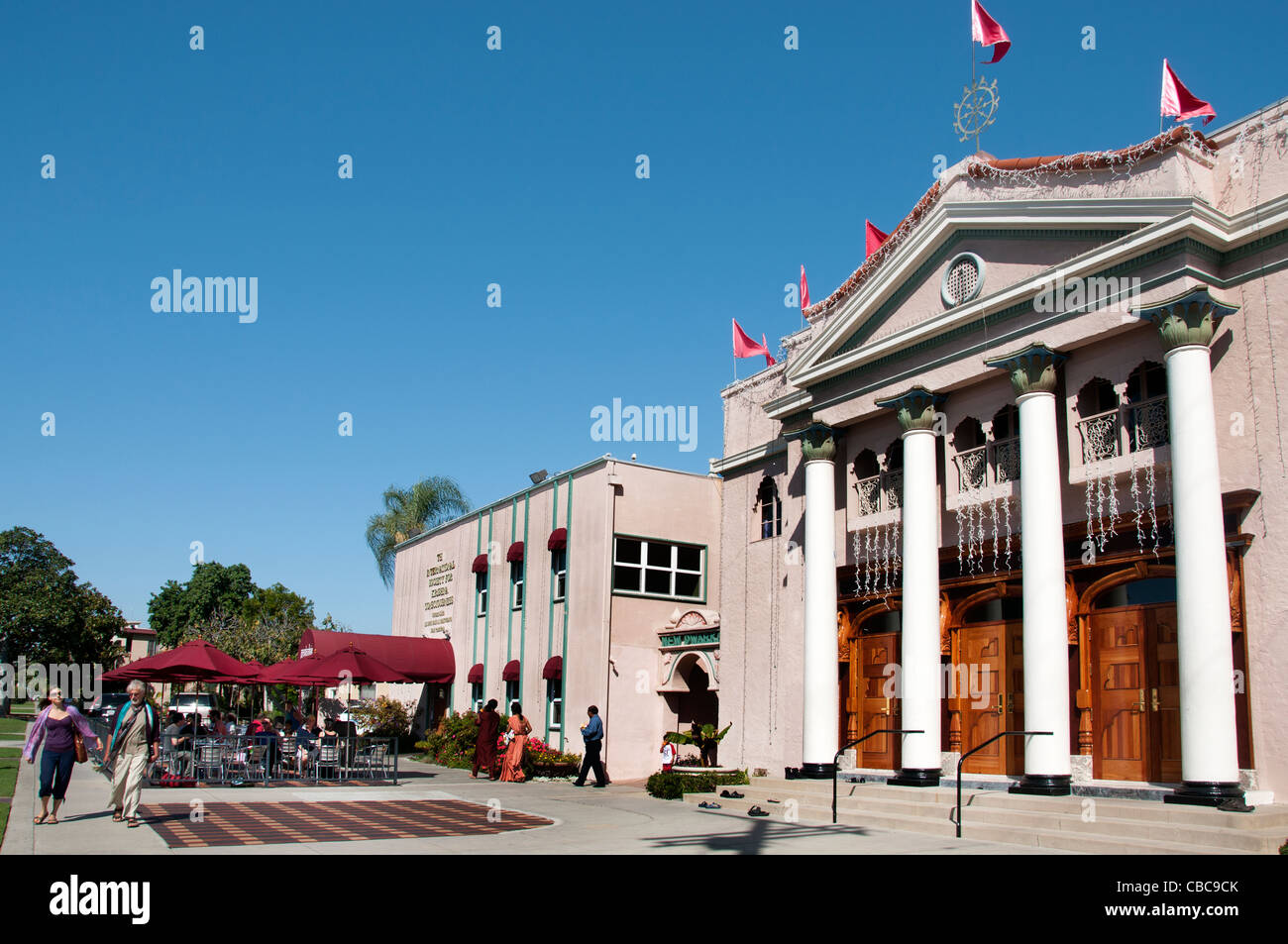 Hare Krishna Comunità Culver City California Stati Uniti Los Angeles Foto Stock
