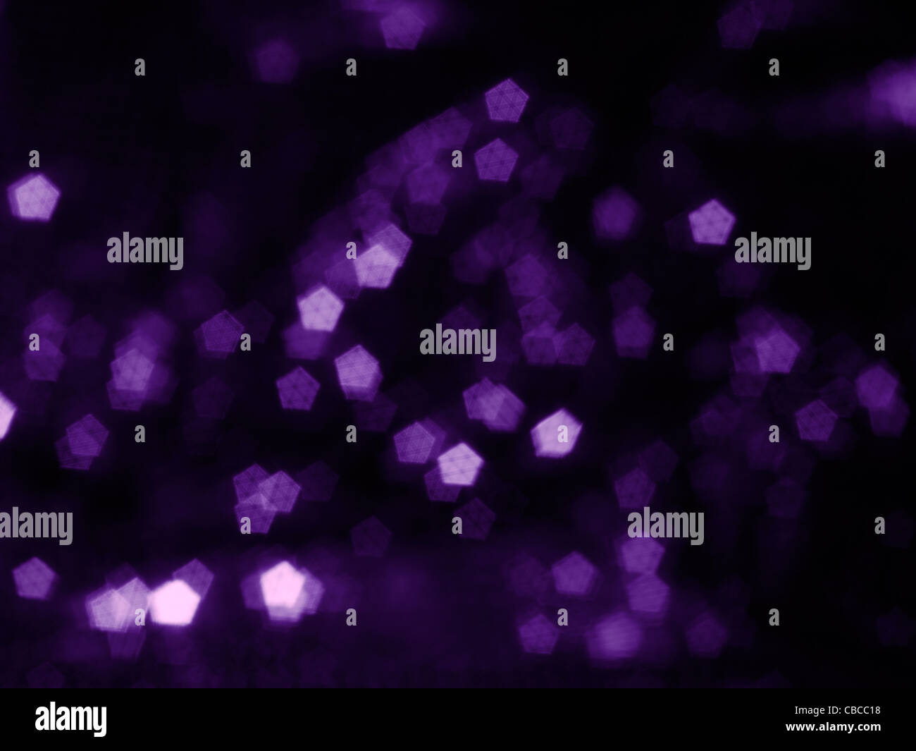 Abstract sfondo sfocato (ottico star filtro) con luce scintillante Foto Stock