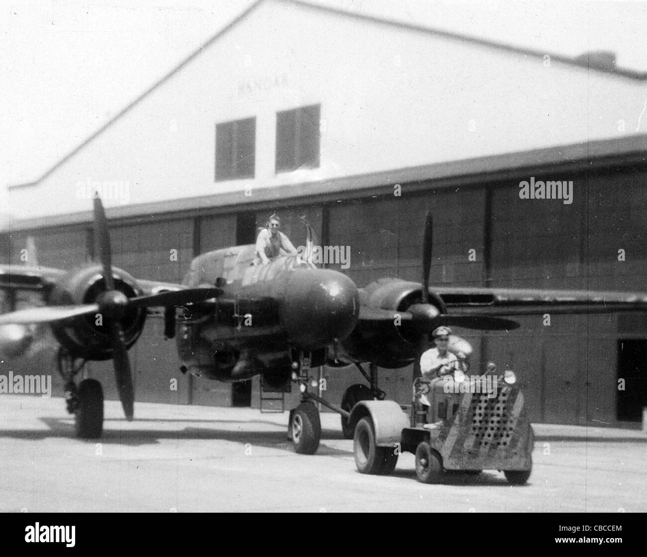 WW11 NORTHROP P-61 Black Widow Foto Stock