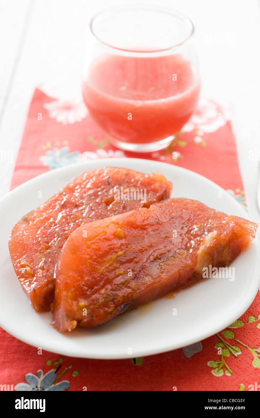 Terrina di pomodoro Foto Stock