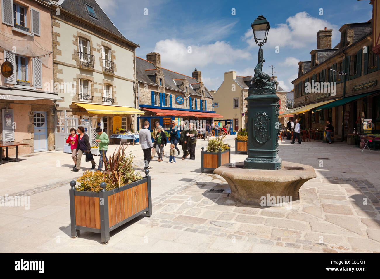 Concarneau, Finisterre, Bretagna Francia Foto Stock