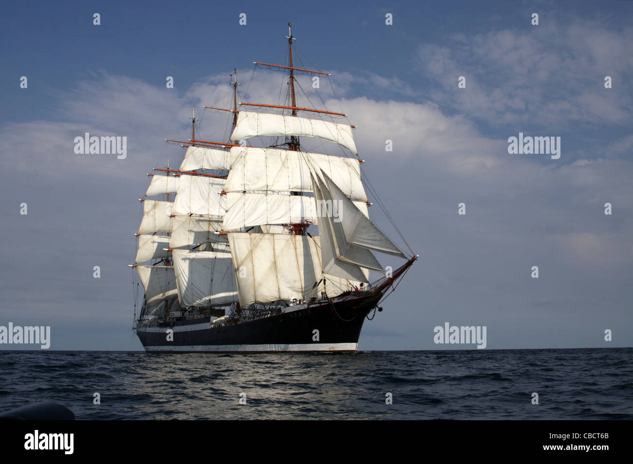 Imbarcazione a vela - Barca Sedov. Foto Stock