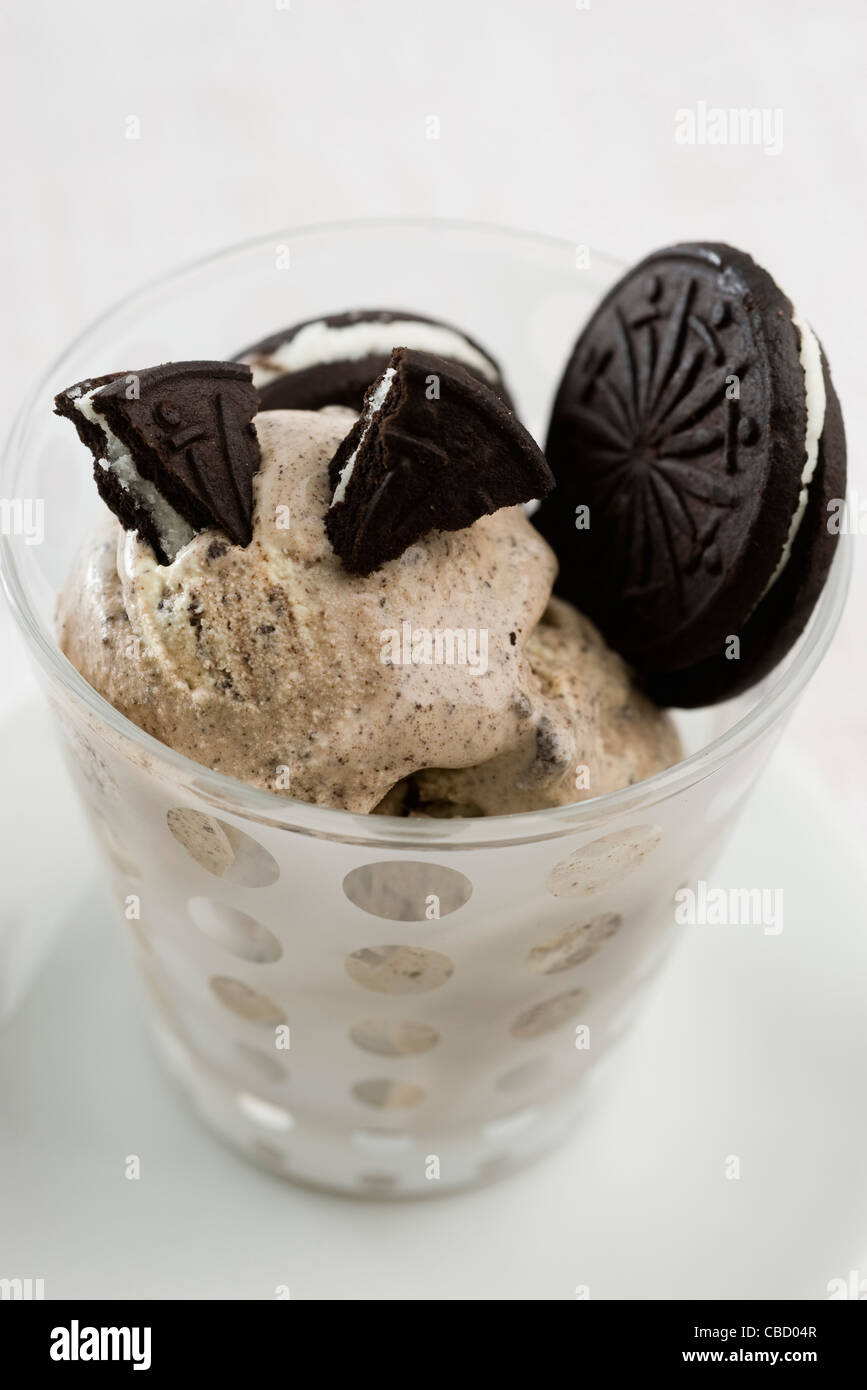 Gelato di Oreo Foto Stock