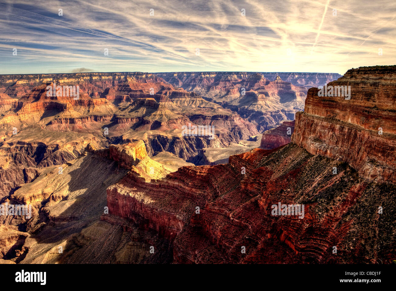 Grand Canyon South Rim, Arizona, Stati Uniti d'America Foto Stock