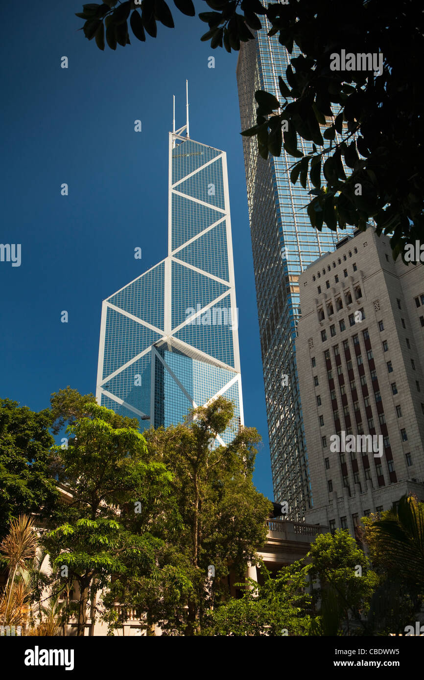 Cina Bank Building, Hong Kong Foto Stock