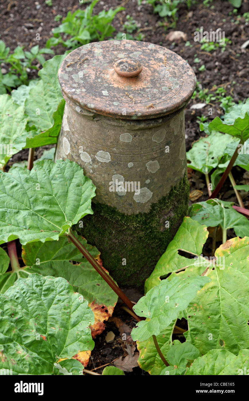 Giardino vintage in ceramica Foto Stock