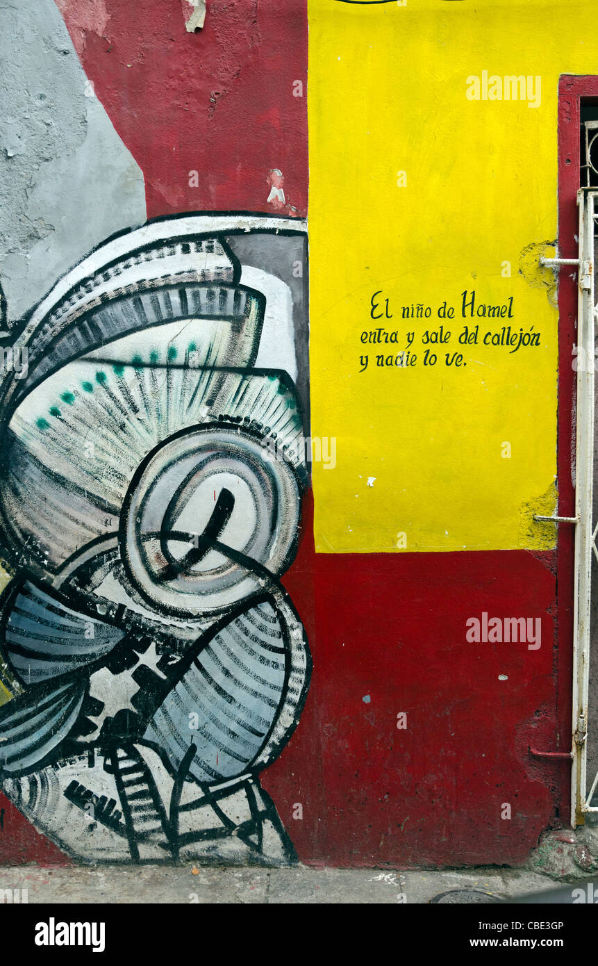 Callejon de Hammel Havana Cuba Foto Stock