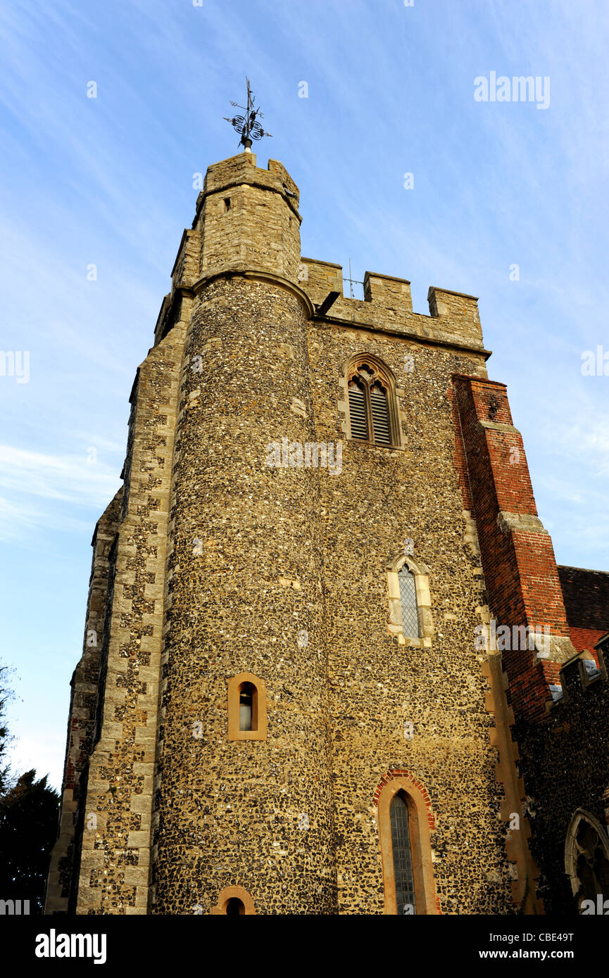 Chiesa di San Michele a Sittingbourne High Street Kent UK Foto Stock