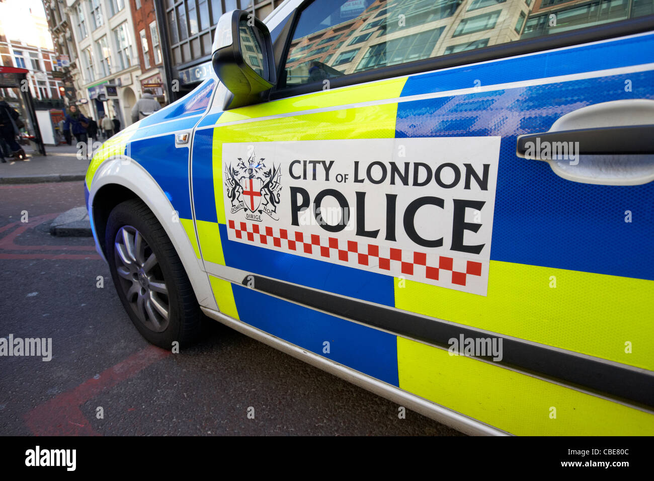 City of London Police veicolo England Regno Unito Regno Unito Foto Stock