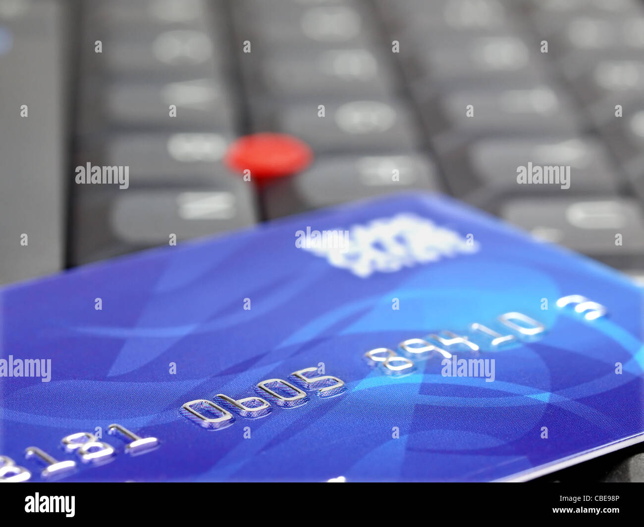 Shopping on-line Foto Stock