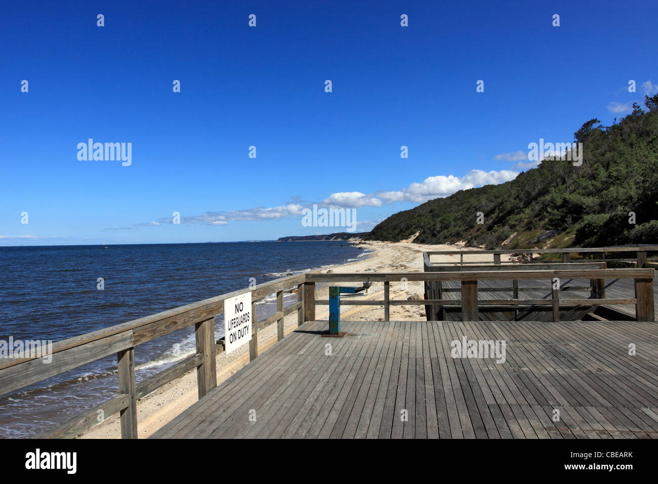 Wildwood stato parco Long Island NY Foto Stock