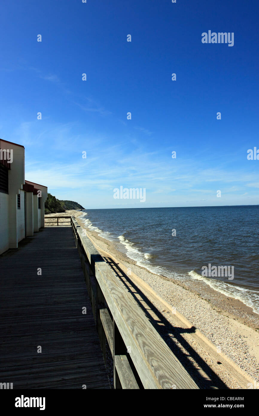 Wildwood stato parco Long Island NY Foto Stock