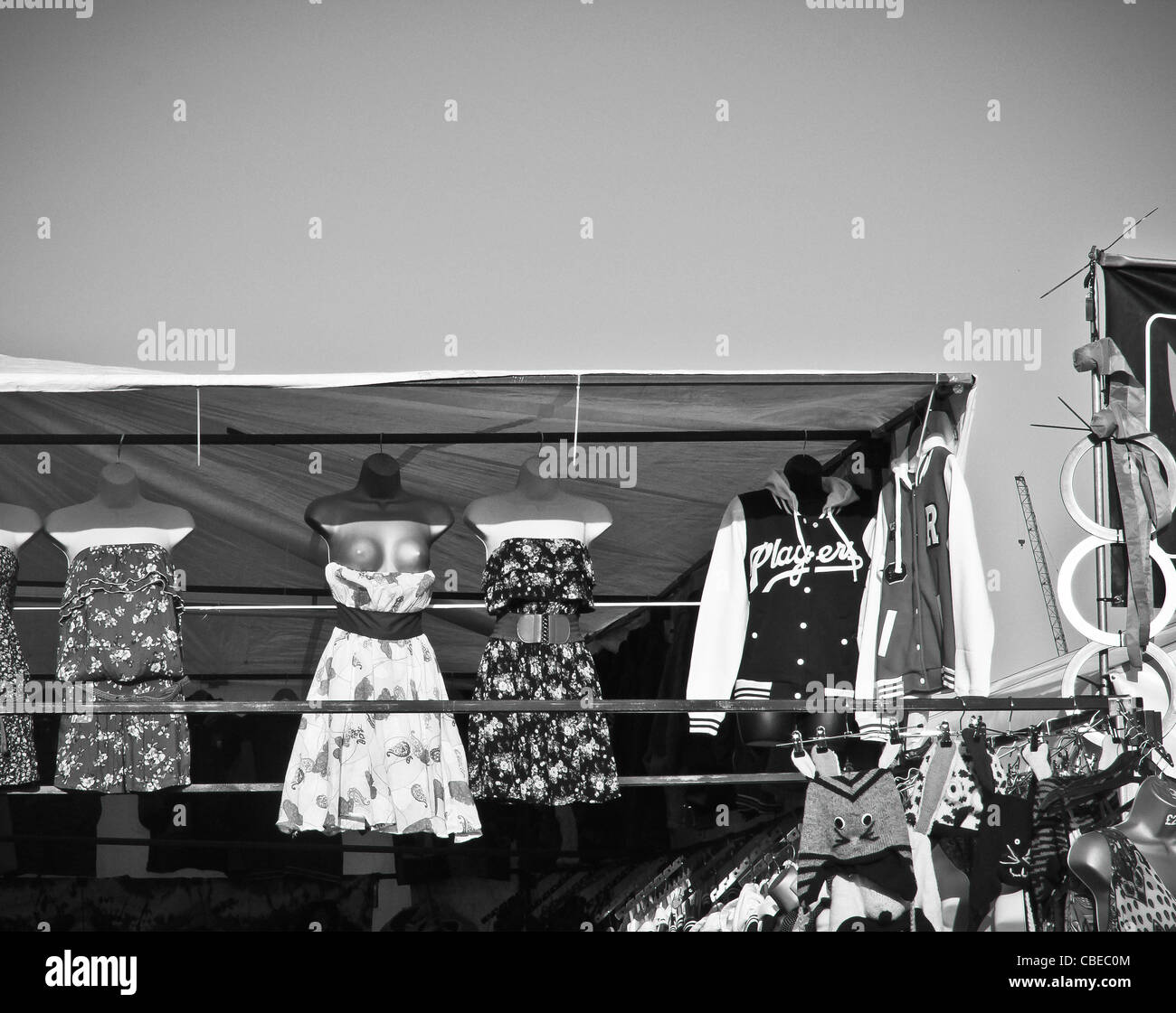 Filante stallo Foto Stock