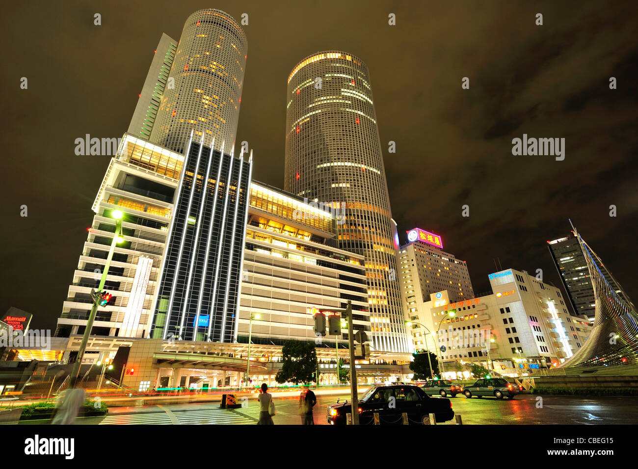 JR Central Towers, Nagoya, nella prefettura di Aichi, Giappone Foto Stock