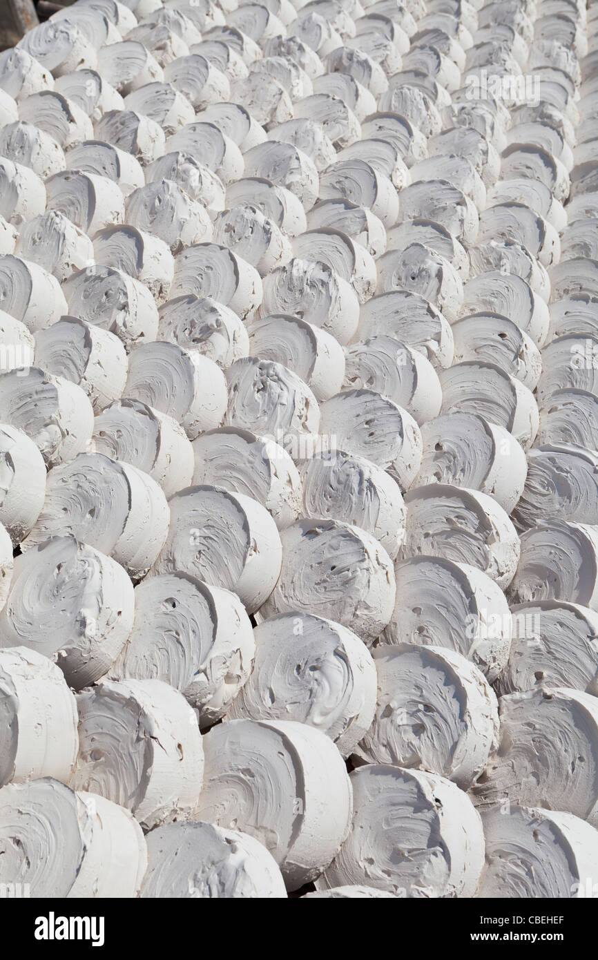 Grumi di essiccazione o marna marlstone Foto Stock