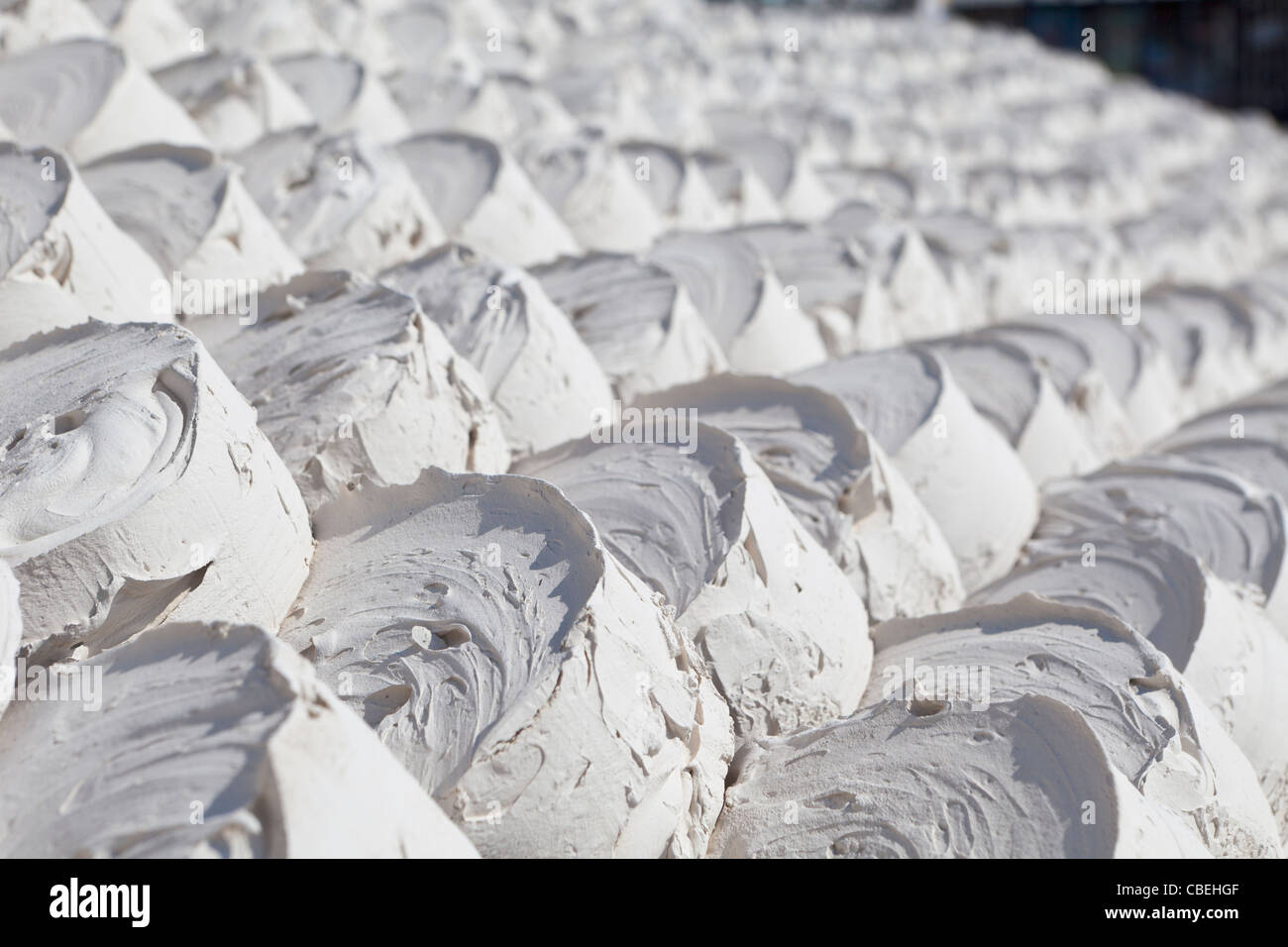 Grumi di essiccazione o marna marlstone Foto Stock