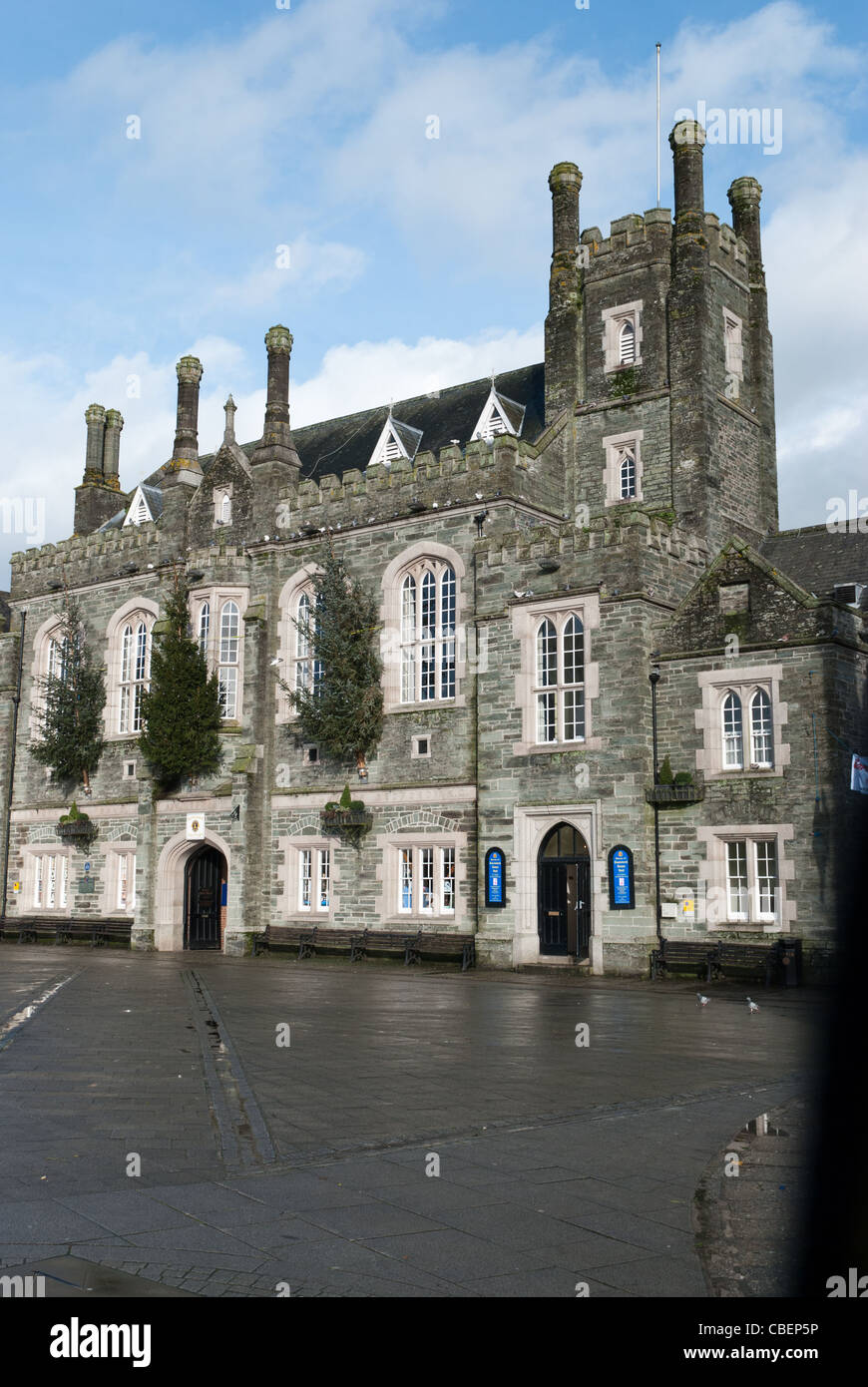 Tavistock Municipio in Devon Foto Stock