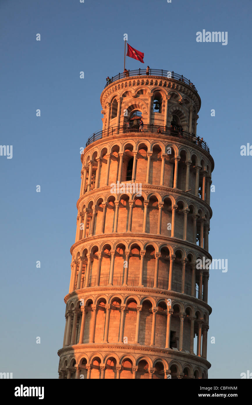 L'Italia, Toscana, Pisa, Torre Pendente Foto Stock